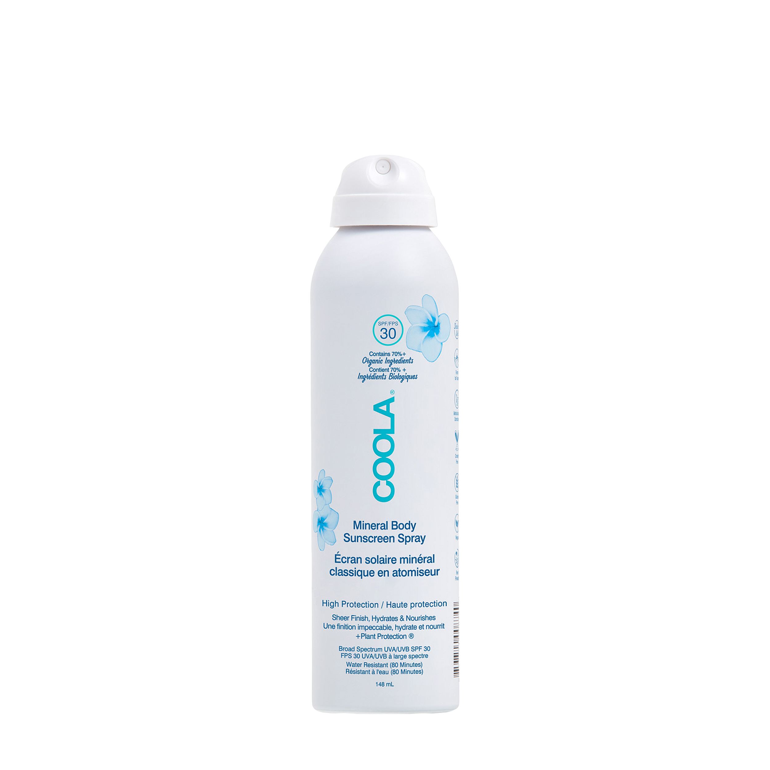

COOLA COOLA COOLA Солнцезащитный спрей для тела SPF30 148 мл 148 мл, COOLA Солнцезащитный спрей для тела SPF30 148 мл 148 мл